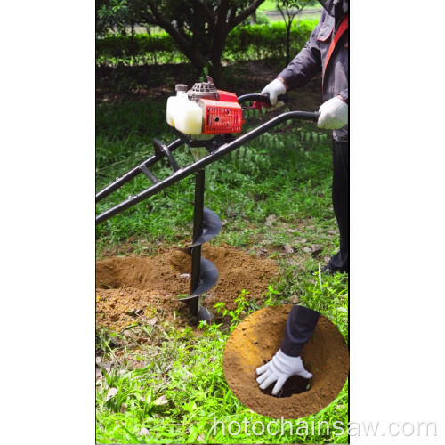 Handle removable 52cc Tree planting digging machine